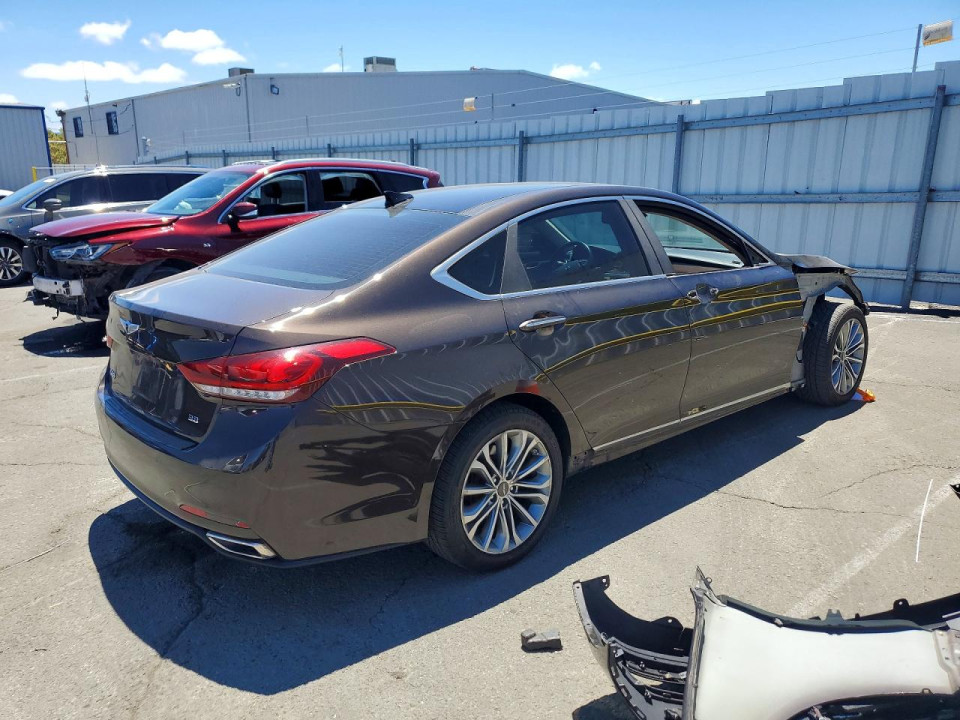 Genesis G80 3.8 2017 — Copart