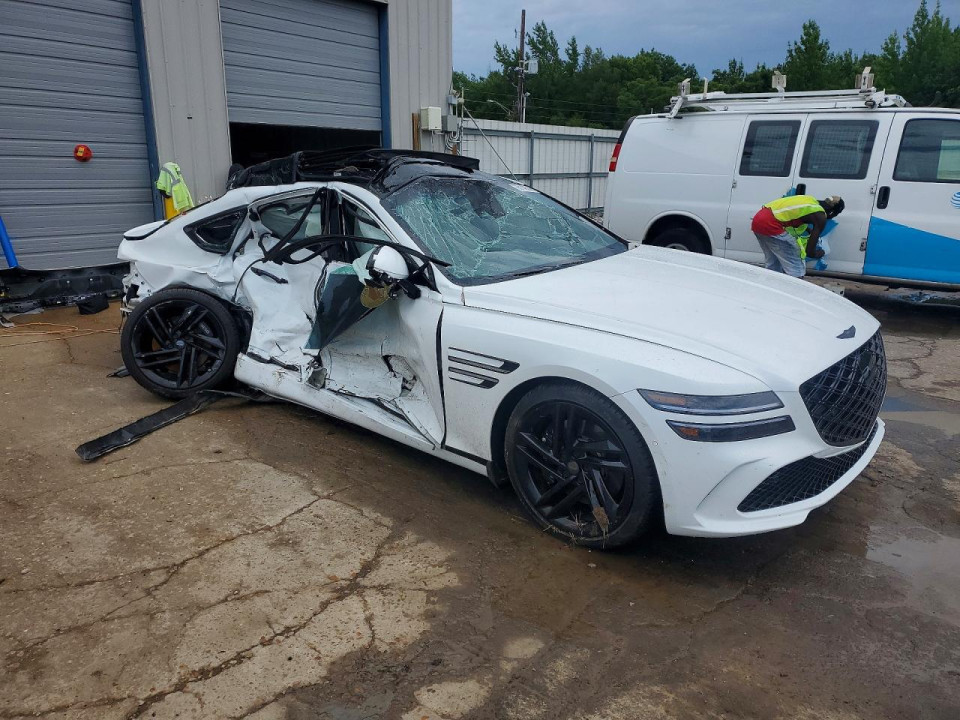 Genesis G80 PRESTIGE BLACK 2026 — Copart