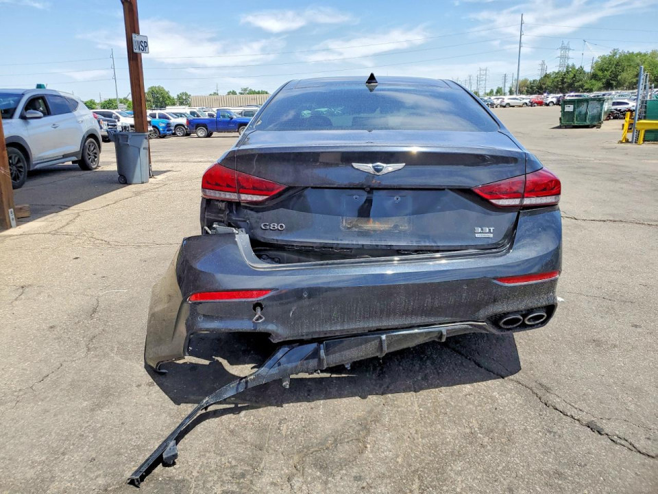 Genesis G80 2018 — Copart