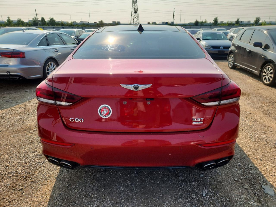 Genesis G80 2018 — Copart