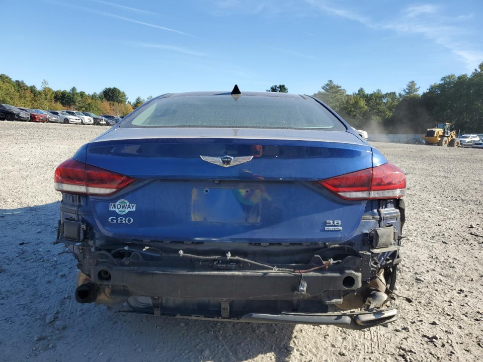 Genesis G80 2017 — Copart