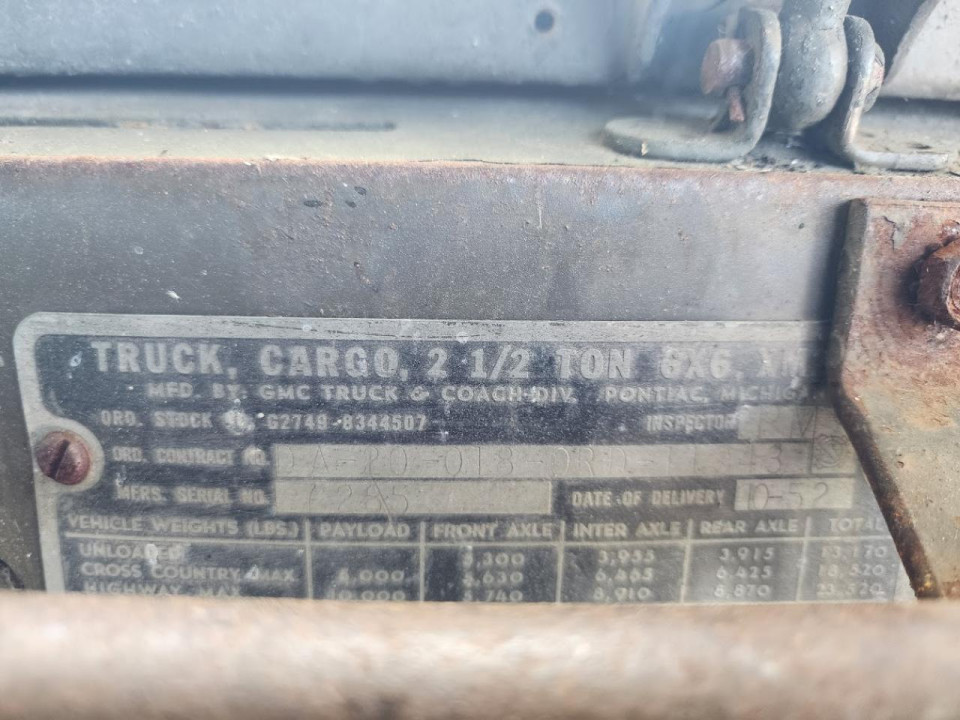 Gmc GENERAL 1952 — Copart