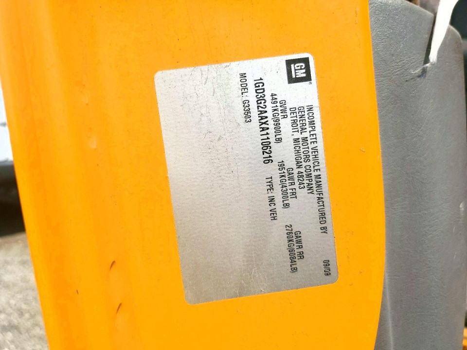 Gmc SAVANA 2010 — Copart