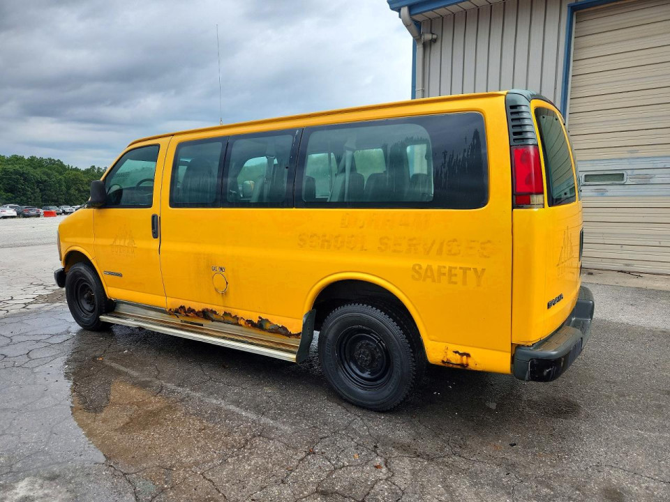 Gmc SAVANA 2002 — Copart