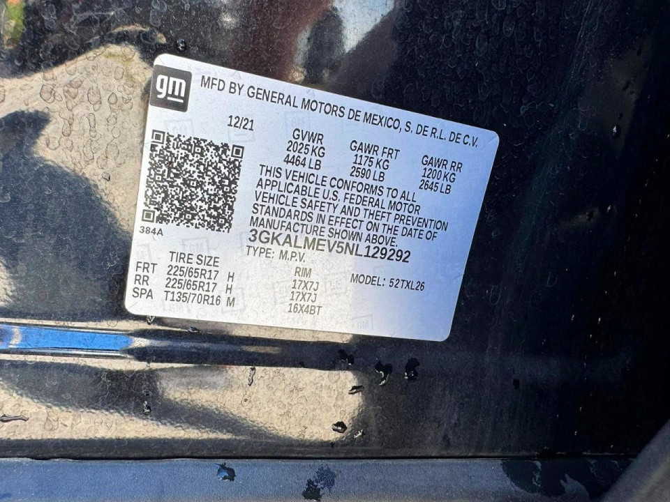 Gmc TERRAIN 2022 — Copart