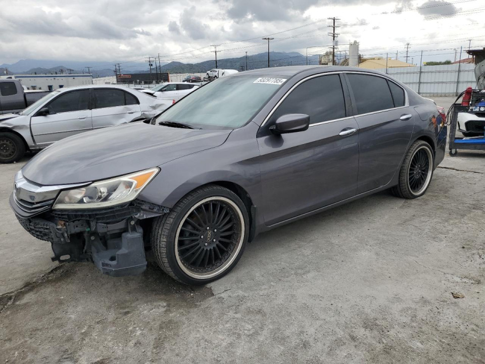 Honda ACCORD 2017 — Copart