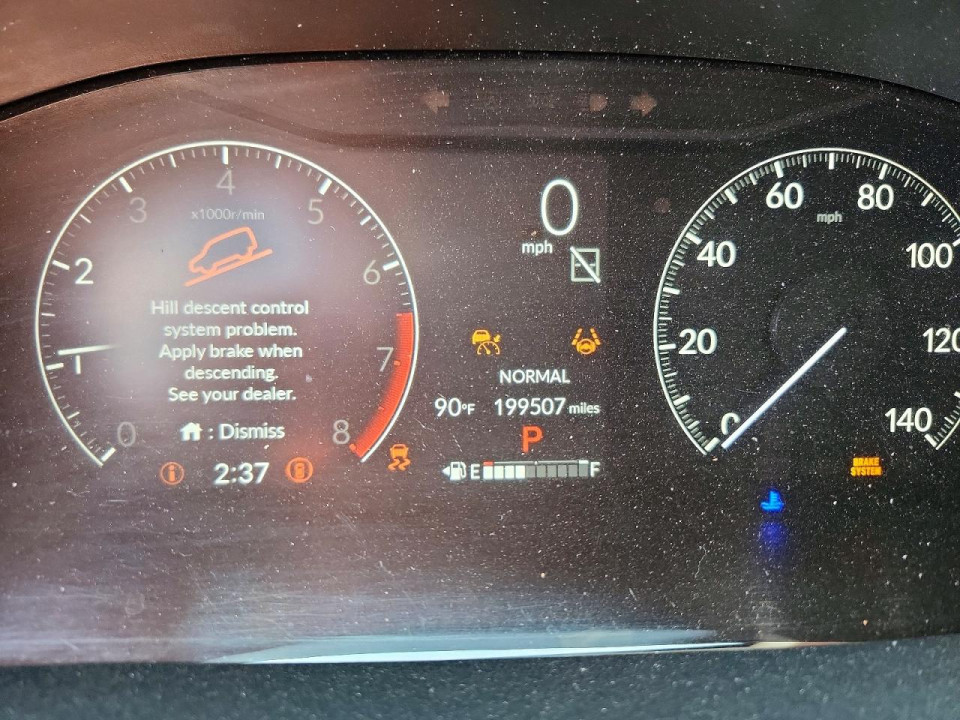 Honda CRV 2024 — Copart