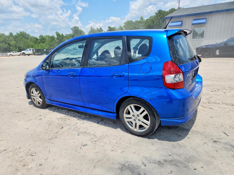 Honda FIT BASE 4D HATCHBAC 2008 — Copart