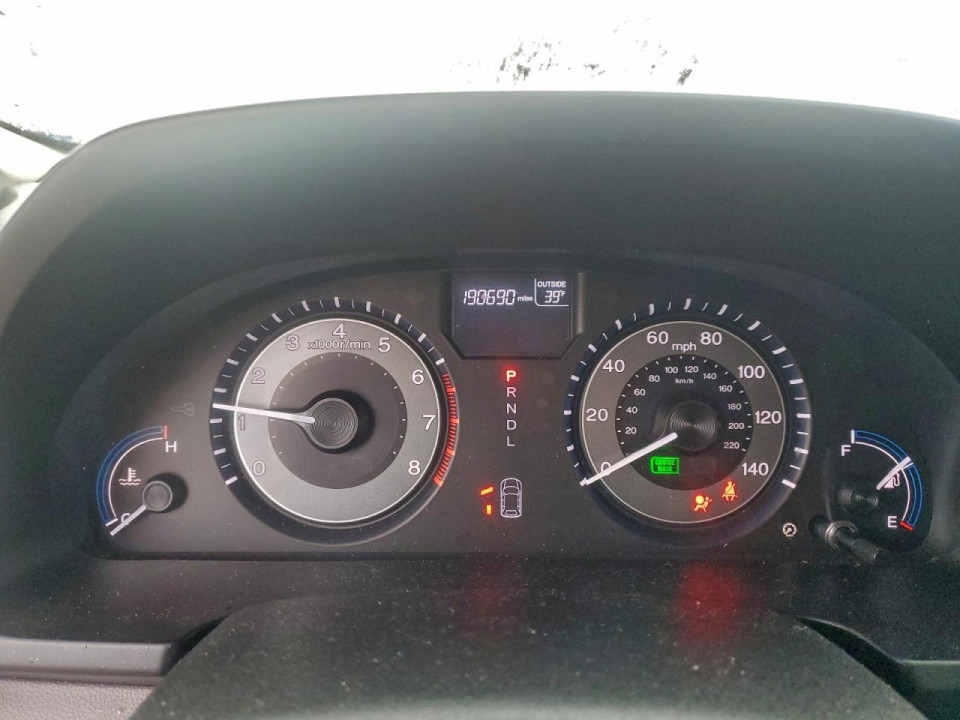 Honda ODYSSEY EXL 2012 — Copart