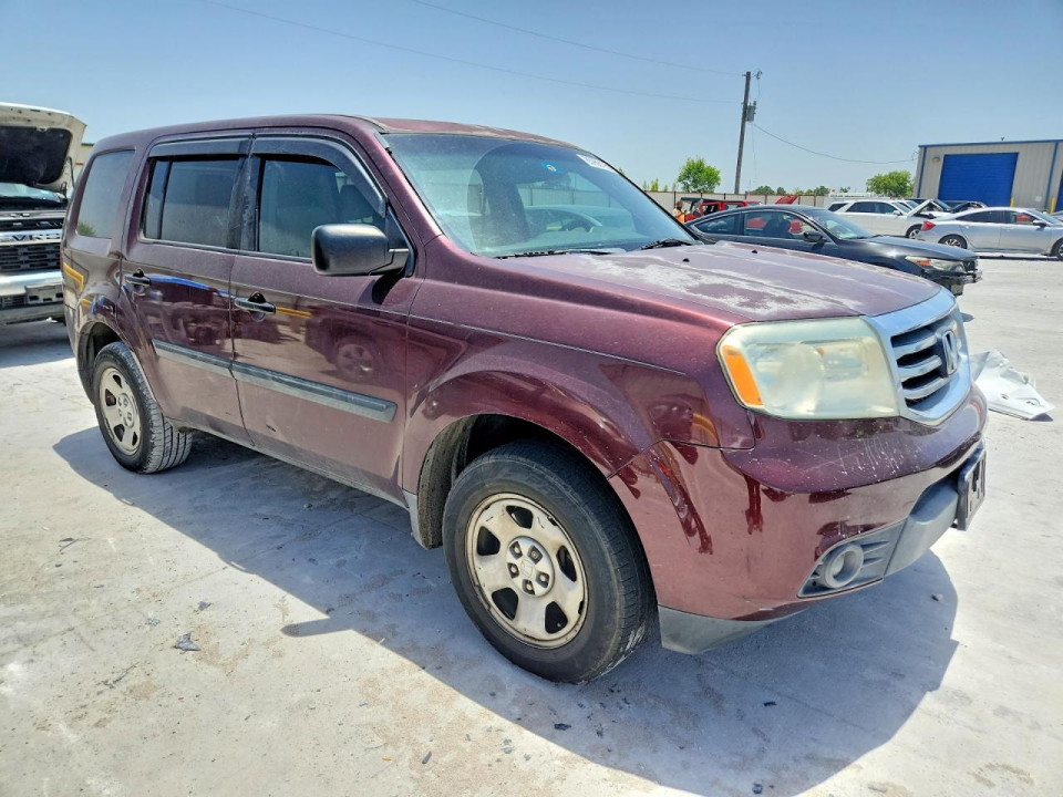 Honda PILOT 2012 — Copart