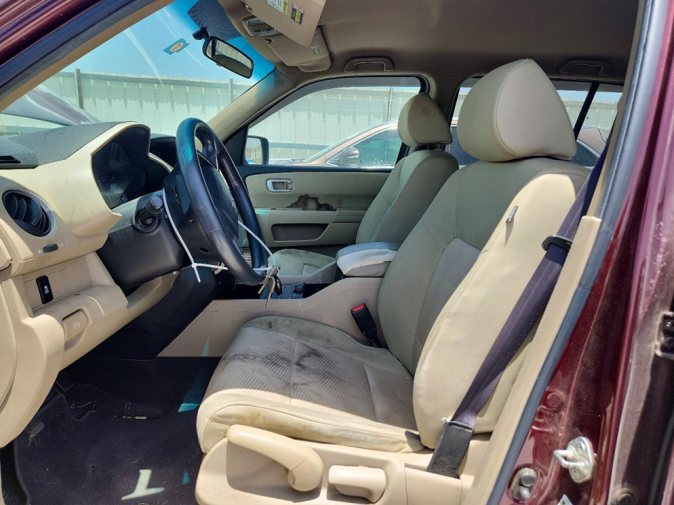 Honda PILOT 2012 — Copart