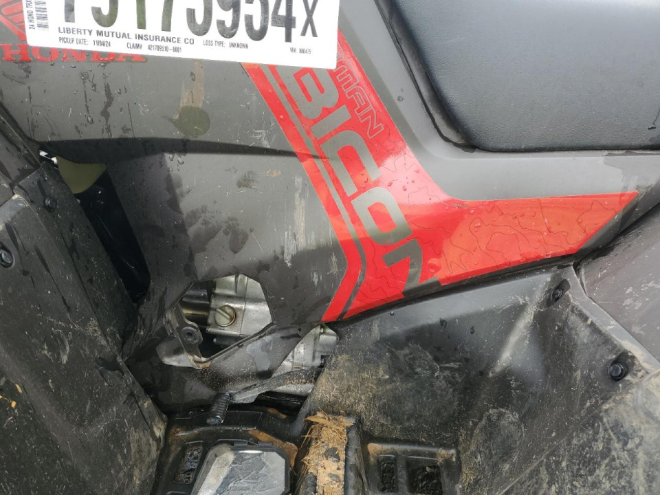 Honda TRX520 FM 2024 — Copart