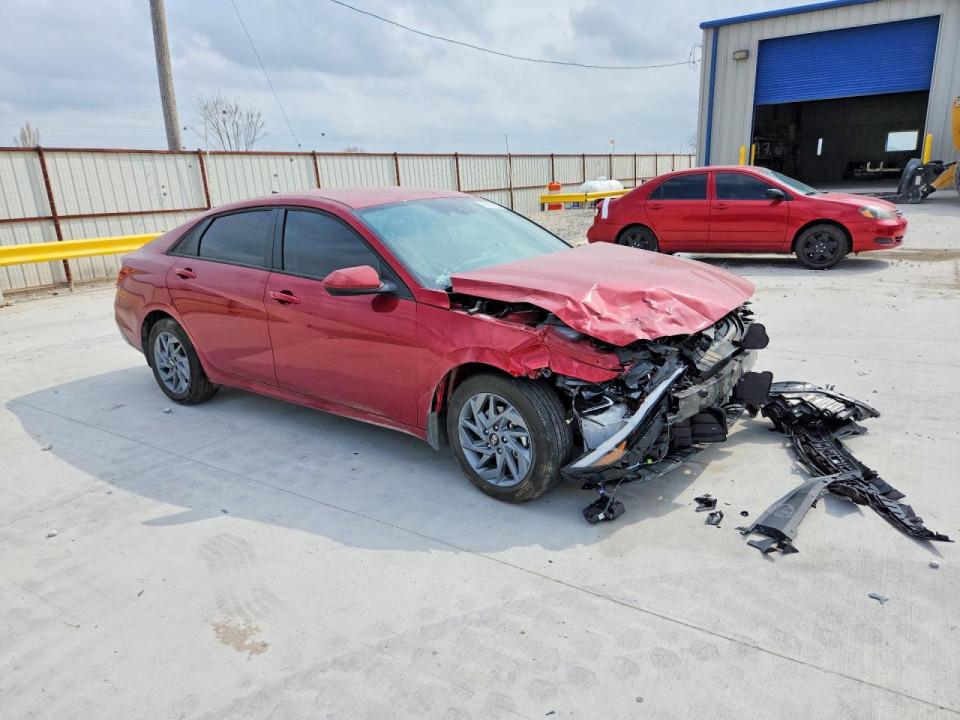 Hyundai ELANTRA HYBRID BLUE 2025 — Copart
