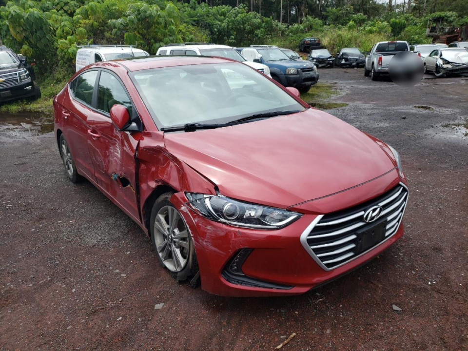 Hyundai ELANTRA 2017 — Copart