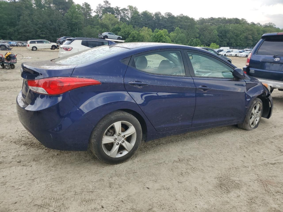 Hyundai ELANTRA 2012 — Copart