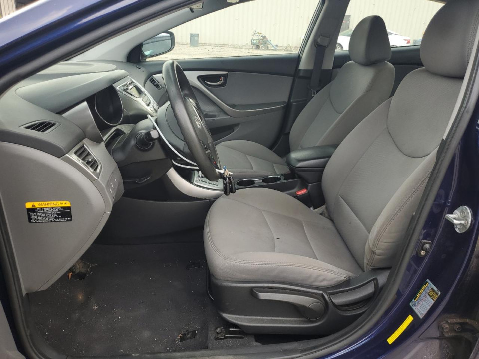 Hyundai ELANTRA 2012 — Copart