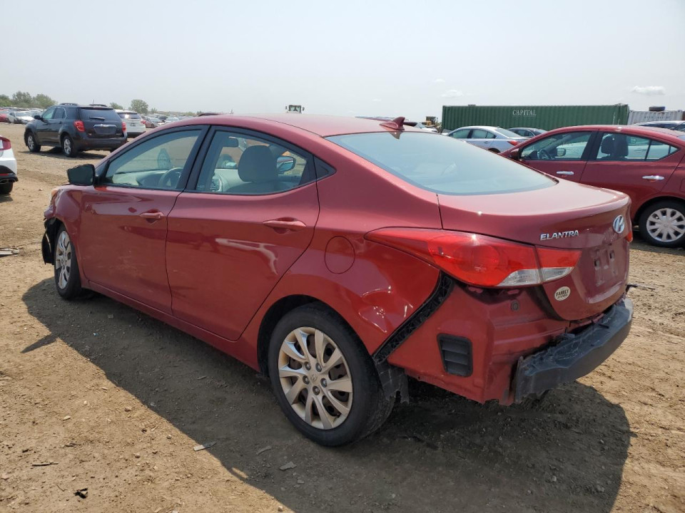 Hyundai ELANTRA 2012 — Copart