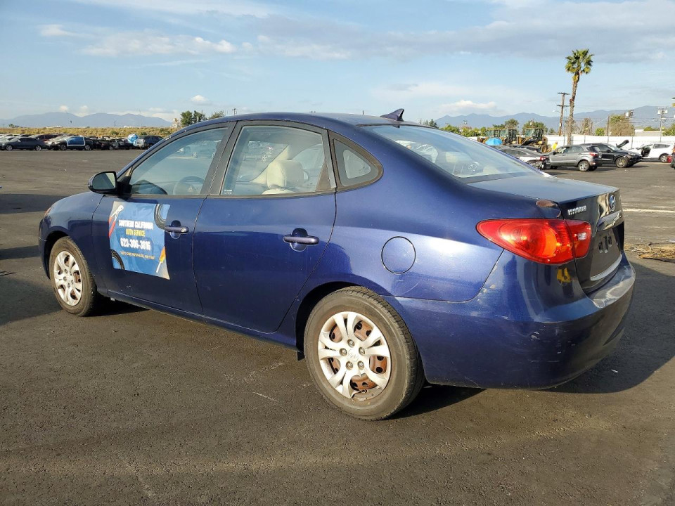 Hyundai ELANTRA 2009 — Copart
