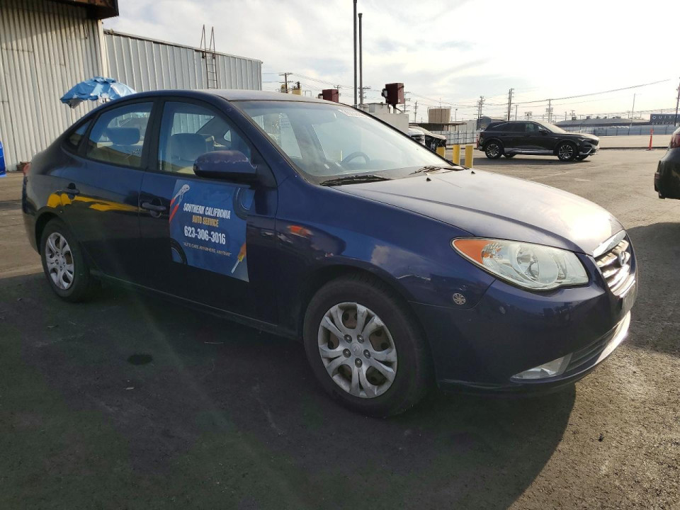 Hyundai ELANTRA 2009 — Copart