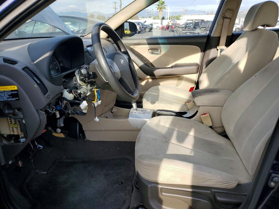 Hyundai ELANTRA 2009 — Copart