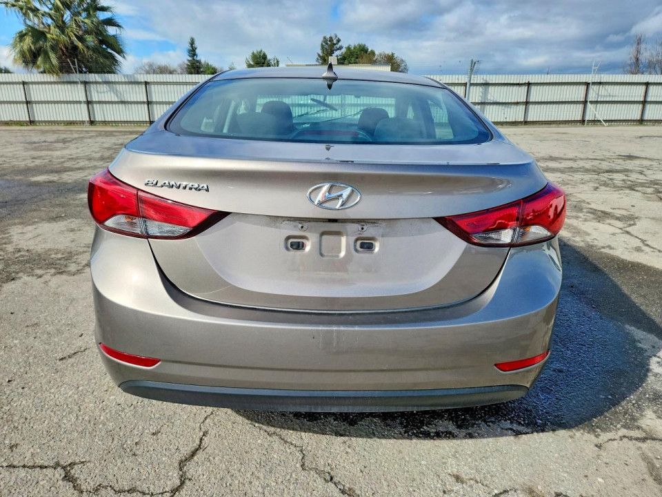 Hyundai ELANTRA 2015 — Copart