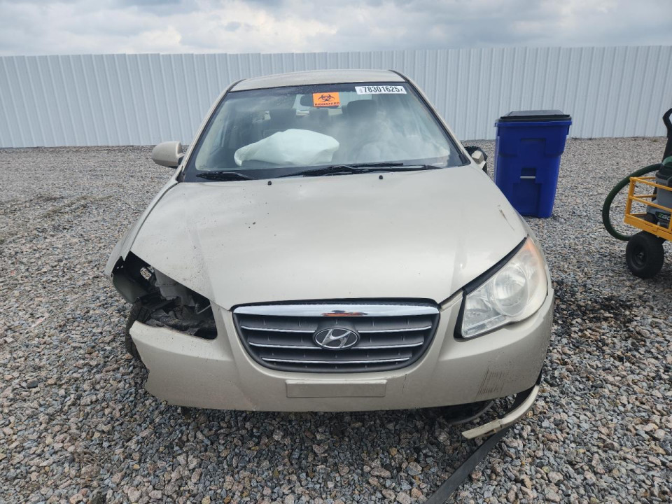 Hyundai ELANTRA 2009 — Copart