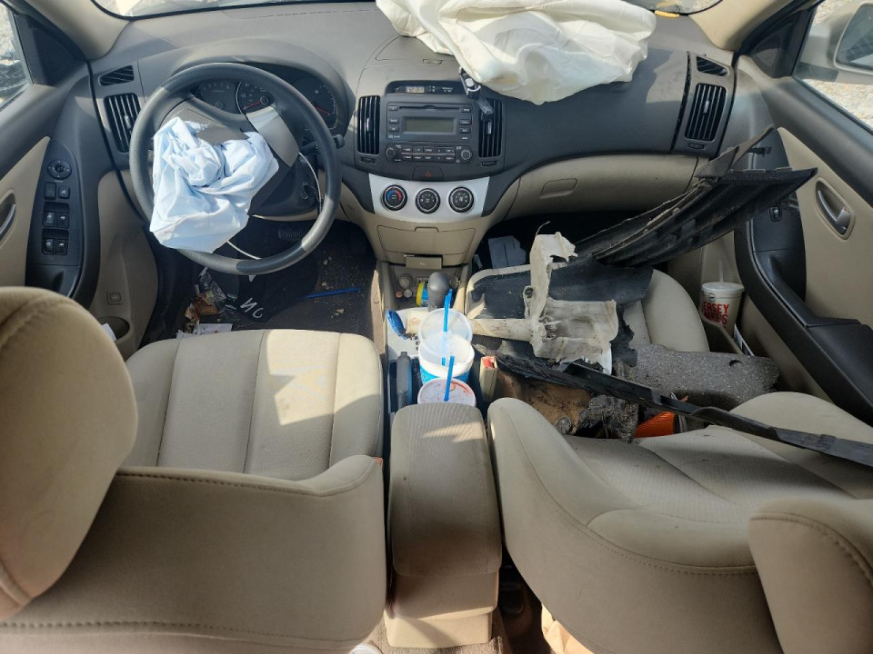 Hyundai ELANTRA 2009 — Copart