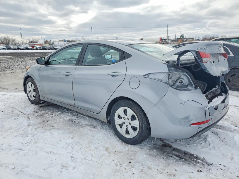 Hyundai ELANTRA 2016 — Copart