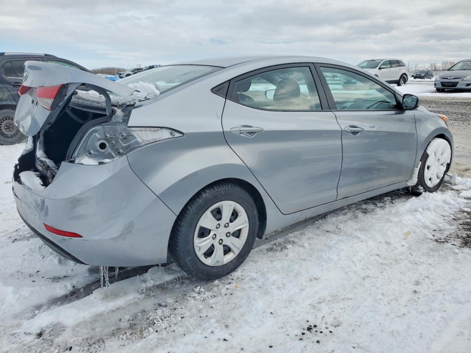 Hyundai ELANTRA 2016 — Copart