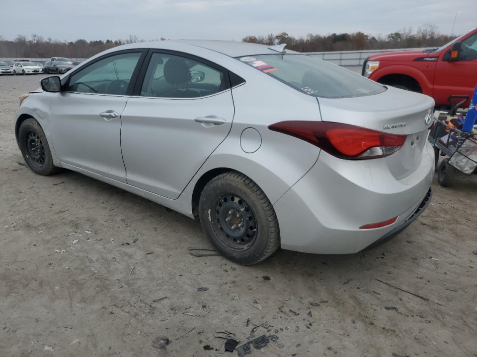 Hyundai ELANTRA 2016 — Copart