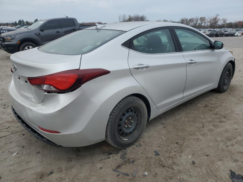 Hyundai ELANTRA 2016 — Copart