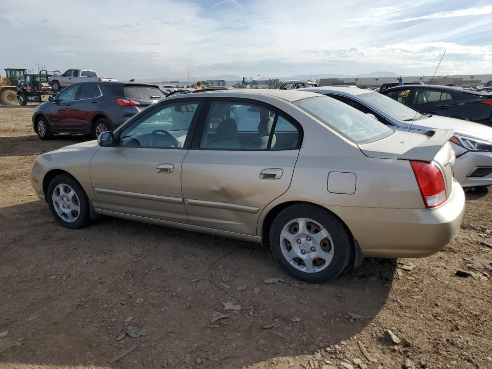 Hyundai ELANTRA 2003 — Copart