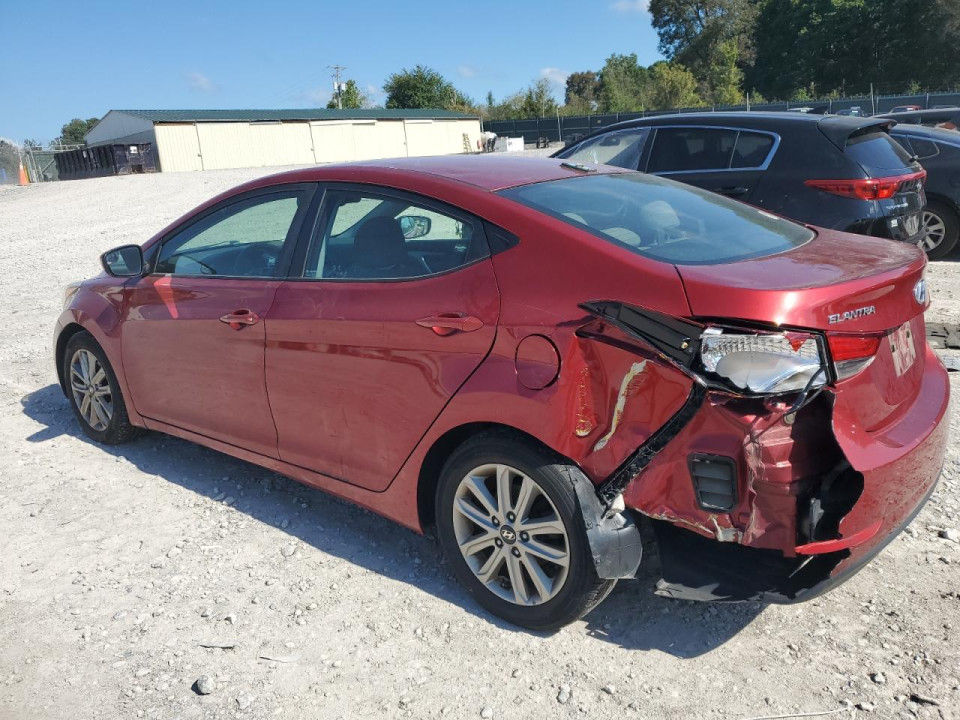 Hyundai ELANTRA 2016 — Copart