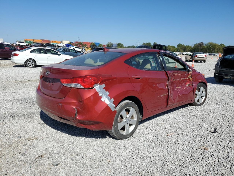 Hyundai ELANTRA 2012 — Copart