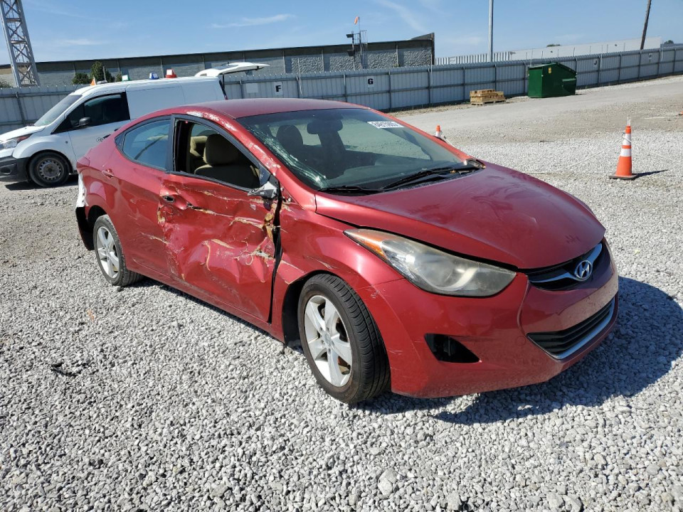 Hyundai ELANTRA 2012 — Copart