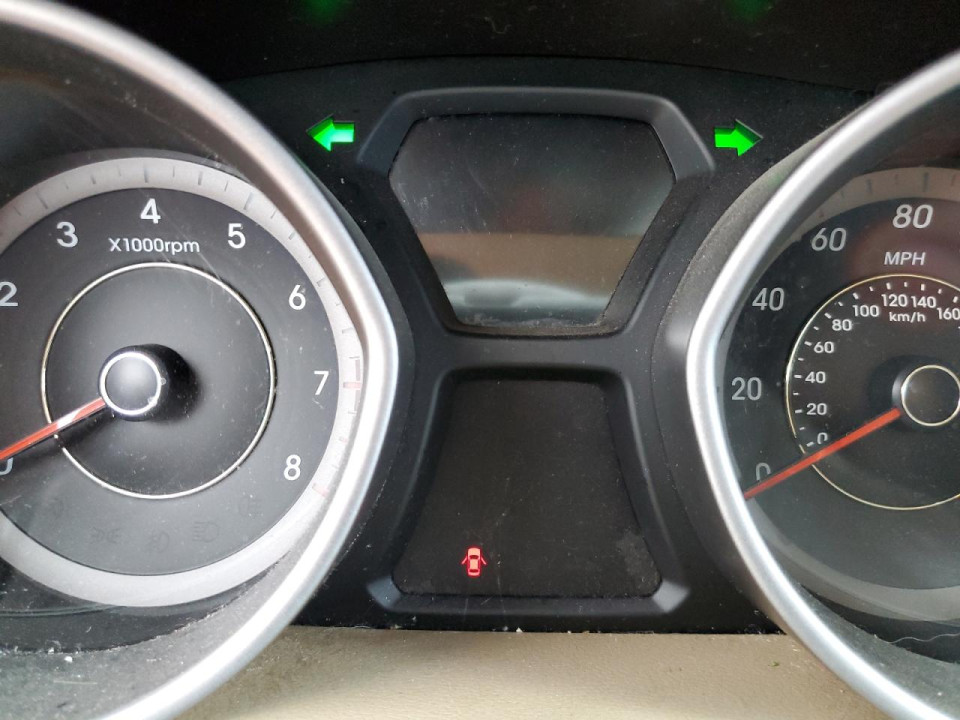 Hyundai ELANTRA 2012 — Copart