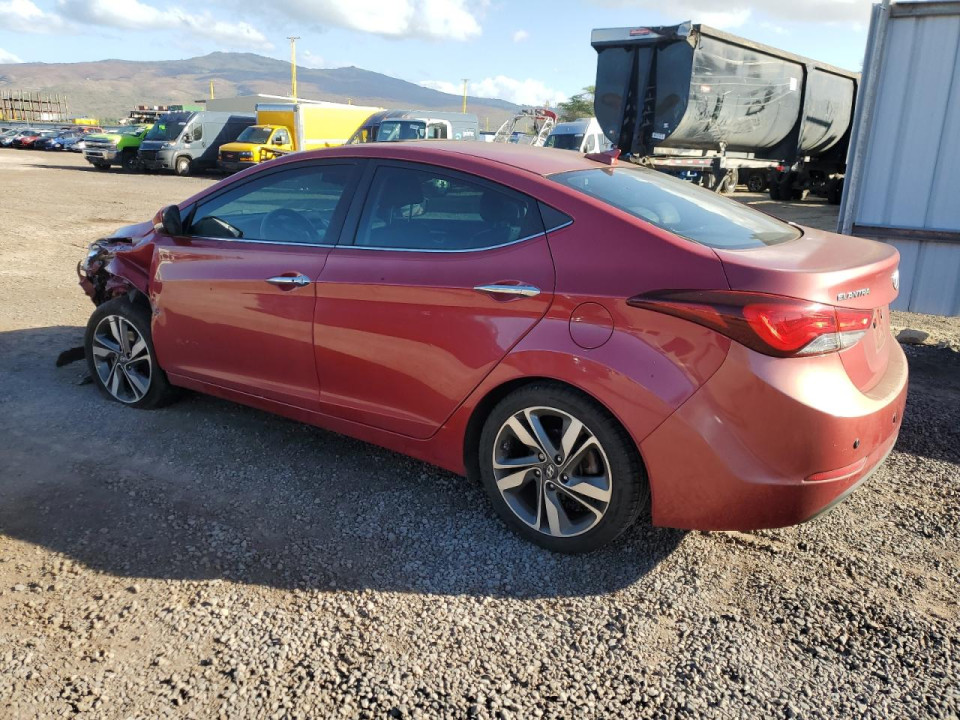 Hyundai ELANTRA 2014 — Copart