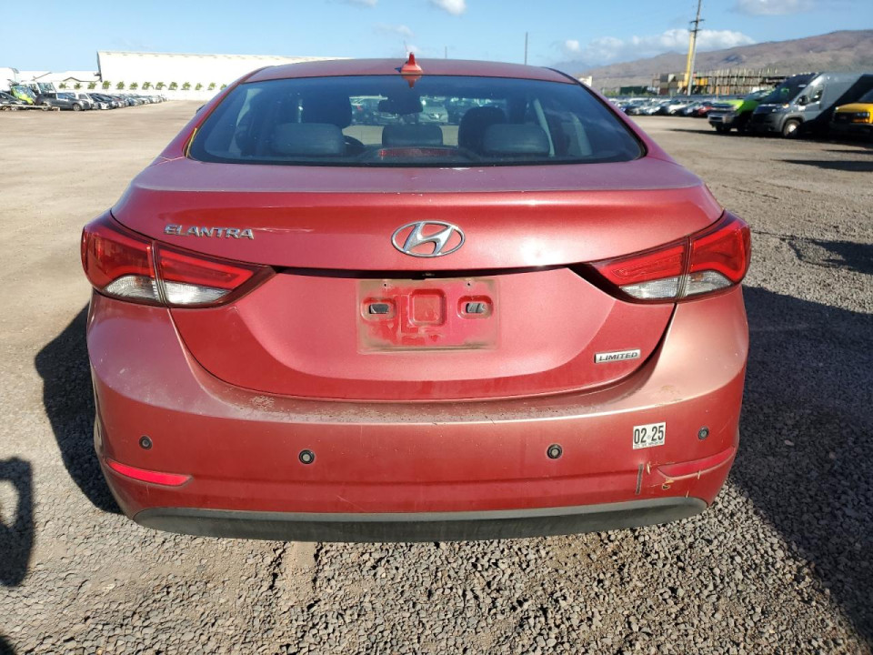 Hyundai ELANTRA 2014 — Copart