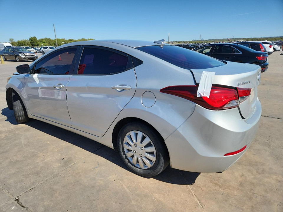 Hyundai ELANTRA 2016 — Copart