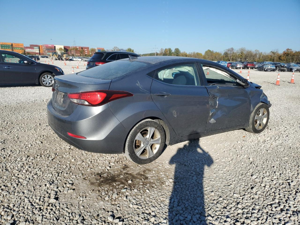 Hyundai ELANTRA 2016 — Copart