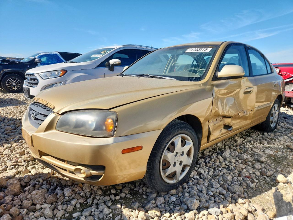 Hyundai ELANTRA 2004 — Copart