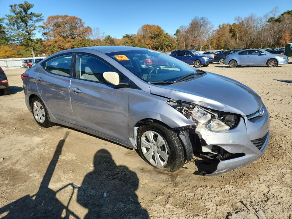 Hyundai ELANTRA 2016 — Copart