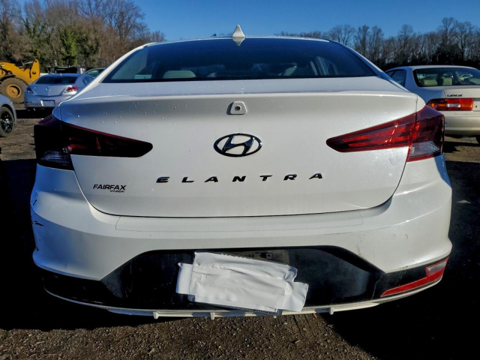 Hyundai ELANTRA 2019 — Copart