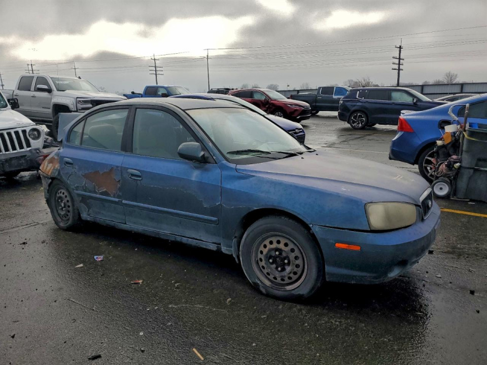 Hyundai ELANTRA 2001 — Copart