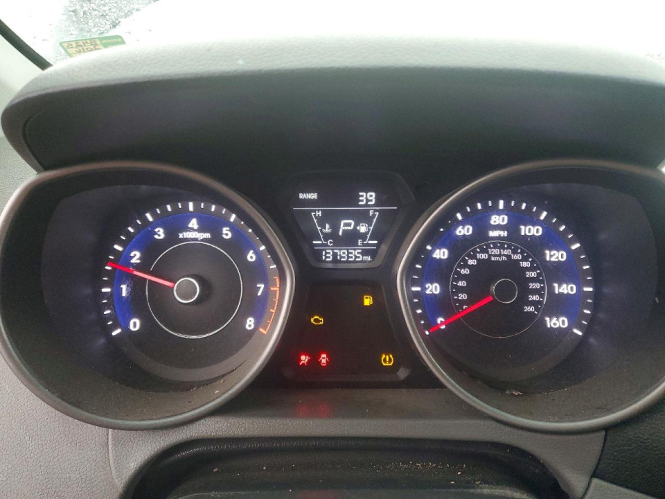 Hyundai ELANTRA 2016 — Copart