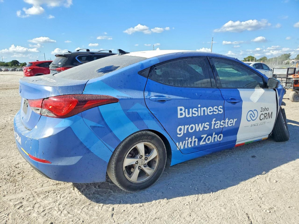 Hyundai ELANTRA 2015 — Copart