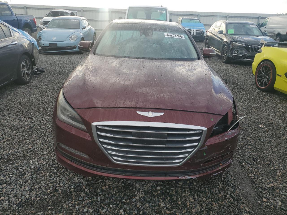 Hyundai GENESIS 2016 — Copart