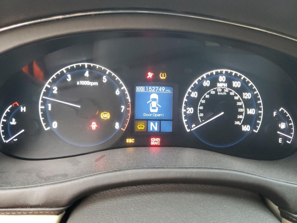 Hyundai GENESIS 2009 — Copart