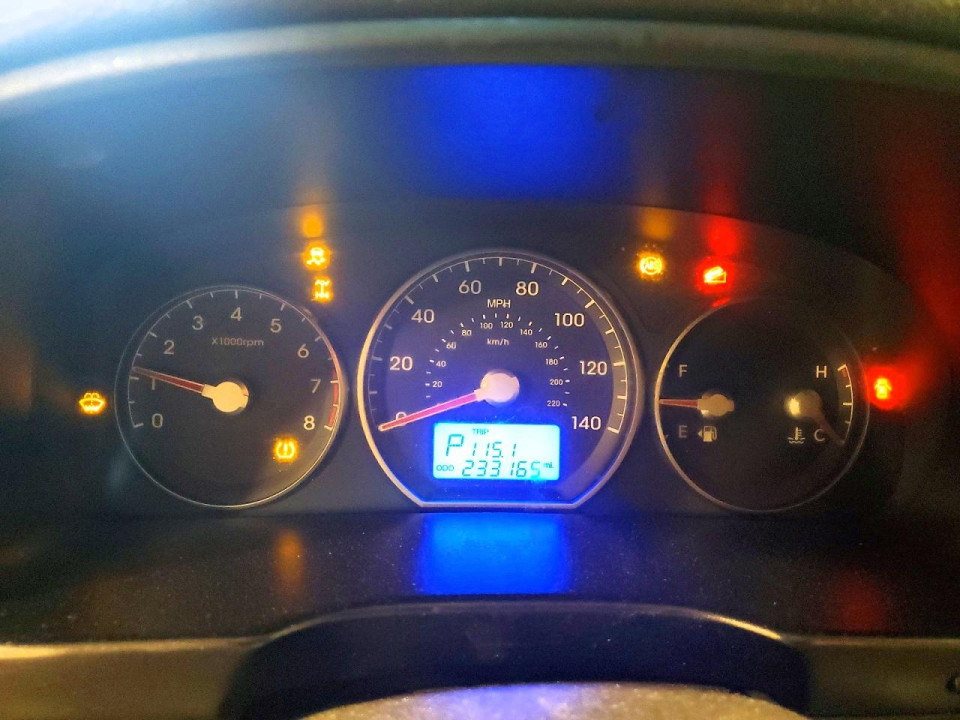 Hyundai SANTA FE 2012 — Copart