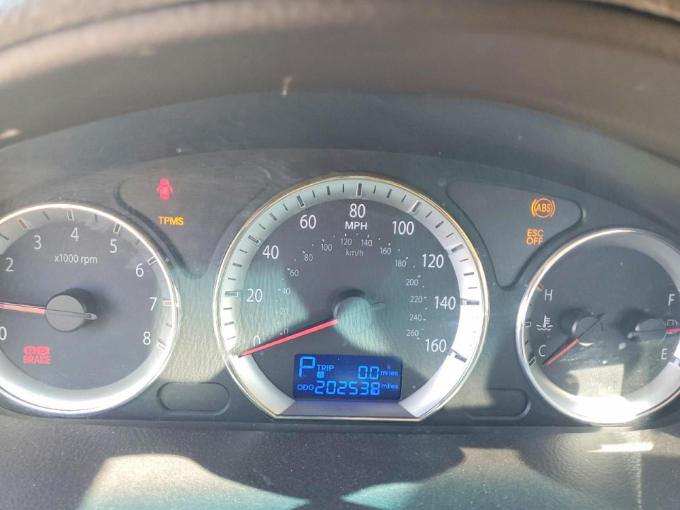 Hyundai SONATA 2009 — Copart